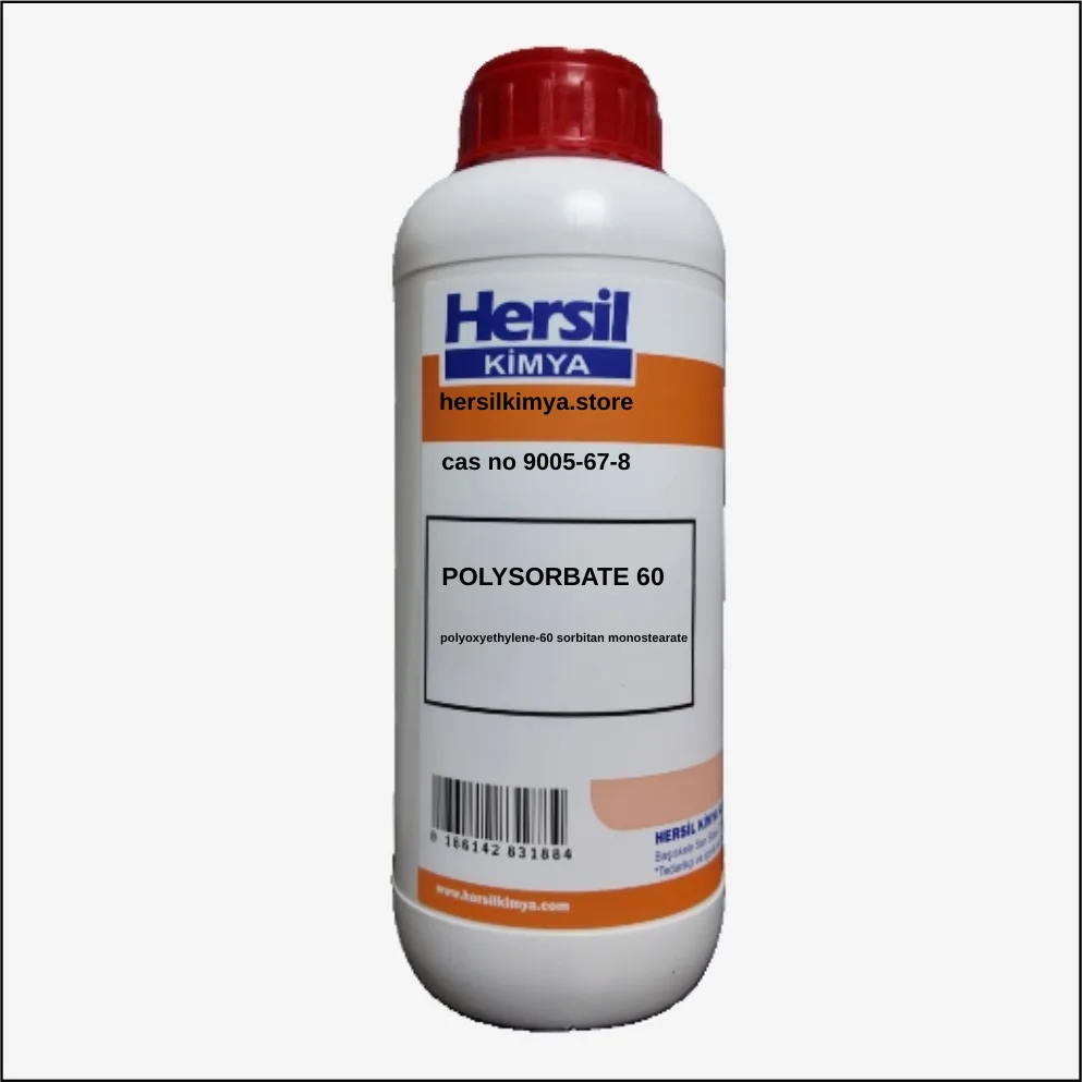 polysorbate 60 polioksietilen (20) sorbitan monostearat